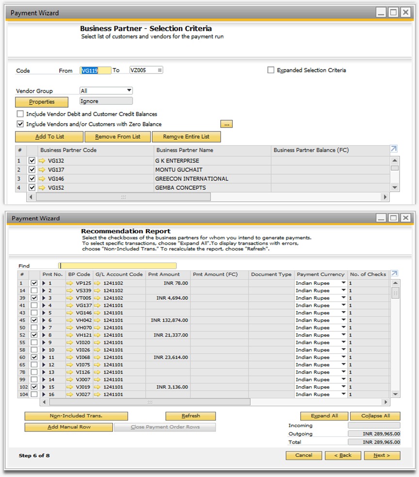 SAP Business One Key Modules — Dashboard, Sales, Inventory, Finance